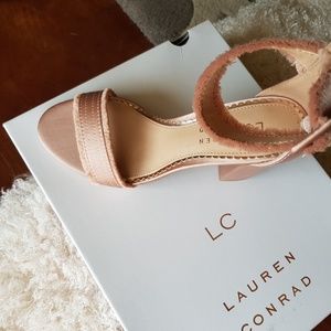 Lauren Conrad Blush Raw Heels Admire New in Box
